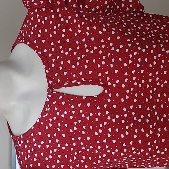 Heart Patrerned Top - Picture 2 of 7